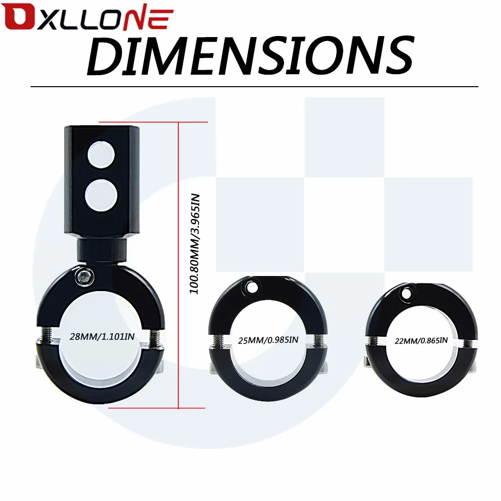 

Motorcycle Adjustable Spotlight Fog Lamp Brackets Universal FOR KAWASAKI Z250 Z800 Z1000 z750 ninja250 ninja300 z900 Z650 Z300