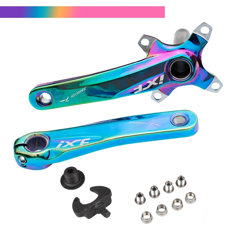 IXF комплект ажурных встроенных кривошипов для горного велосипеда 170 мм с нижним