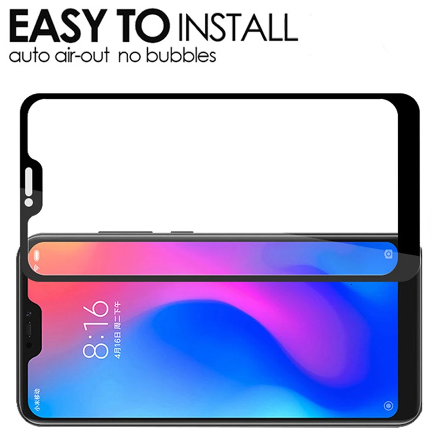 Закаленное стекло для xiaomi redmi 6 pro 6a a6 защитный стеклянный чехол xiomi xiami xaomi a 6pro