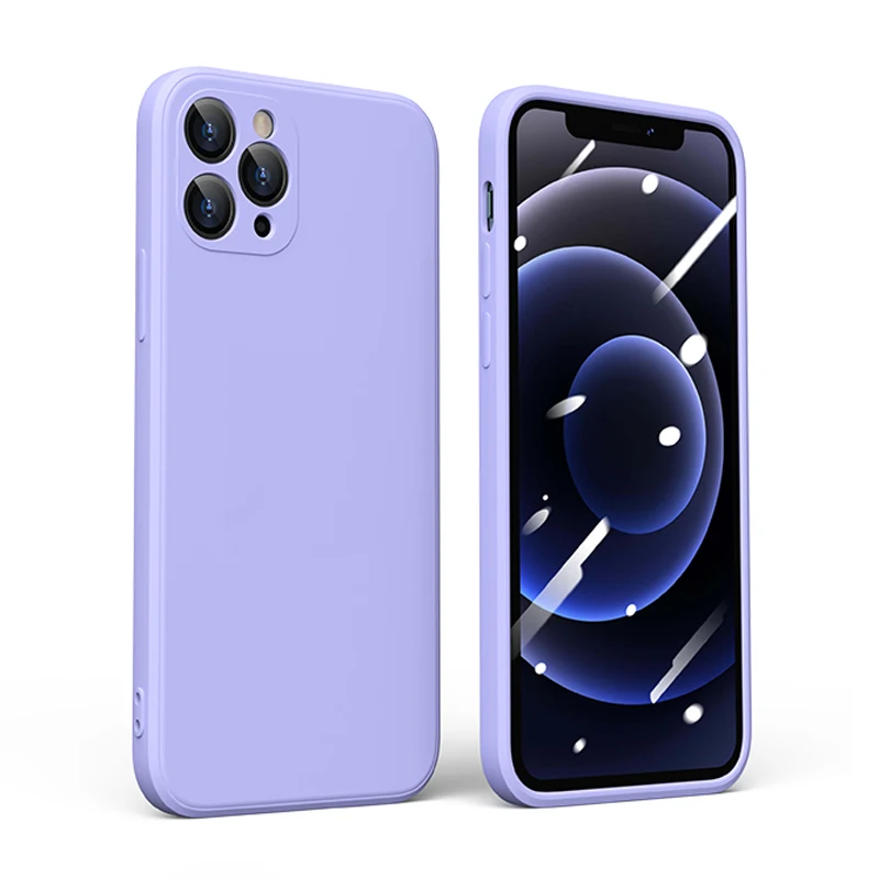 Мягкий жидкий силиконовый чехол для iPhone 12 11 Pro Max XS XR X R 7 8 6 6S Plus силиконовые