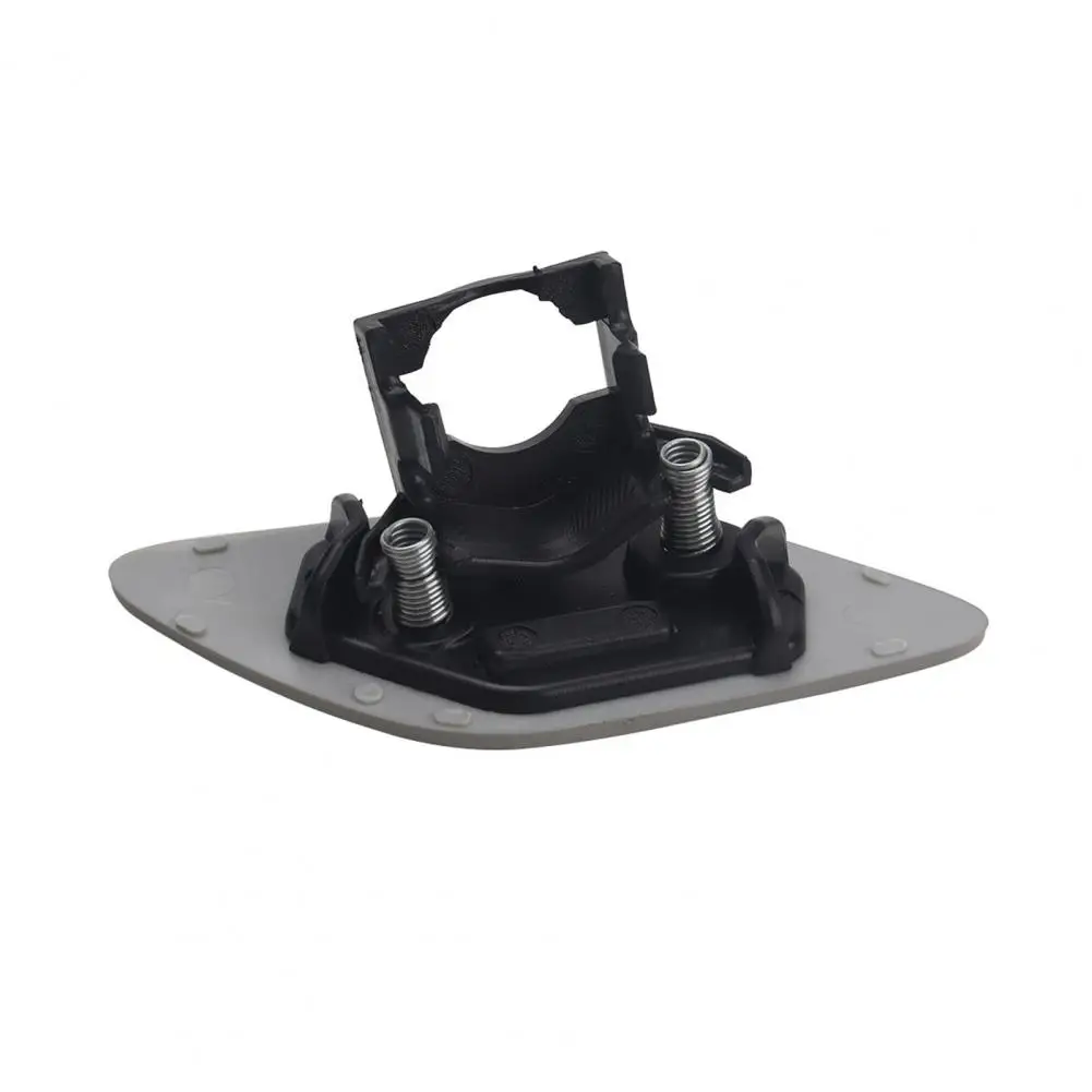 

1 Pair Head Light Washer Jet Cover Spray Nozzle Cap 61677171659 61677171660 for BMW 328I 07-10