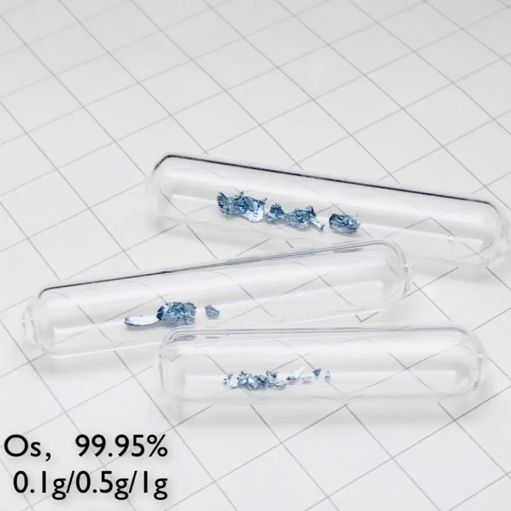 

[0.1g / 0.5g / 1g] Smelt crystal Metal Osmium Os 9995 Smelt crystallized crystal