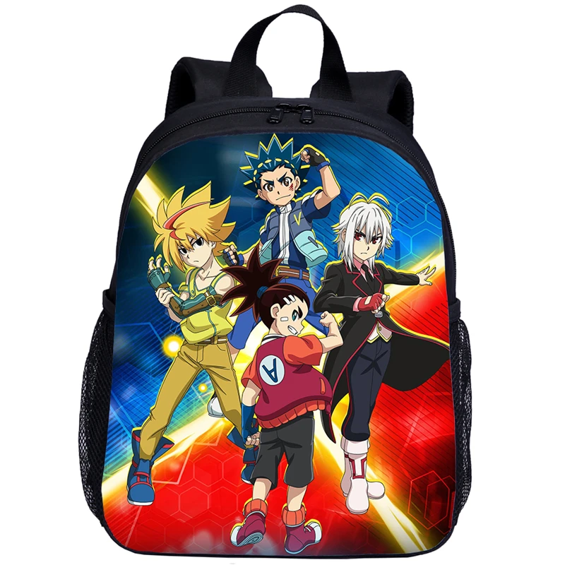 Anime Boys Bookbags Beyblade Burst Schoolbags Kids 3D Cartoon School Bags Children Orthopedic Backpacks Mochila Escolar | Багаж и сумки