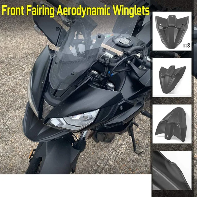 

Motorcycle Front Fender Beak Extension Nose Cone Extender Cover Cowl for Yamaha MT-07 Tracer 700 2016-2021 Tracer700 GT