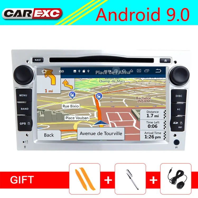 Android 9 0 автомобильный DVD GPS Радио стерео для Vauxhall Opel Astra H G J Vectra Antara Zafira Corsa Wifi