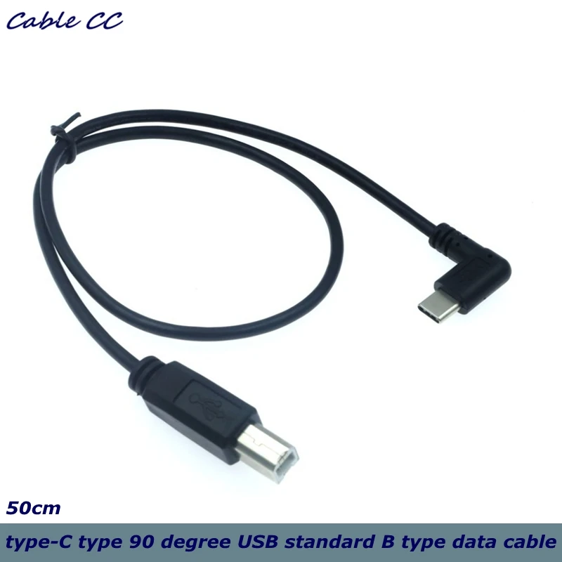 

Кабель для передачи данных с позолоченным разъемом USB type-C, 90 градусов
