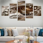 Модульные картины для домашнего декора гостиной, 5 шт., Красивый Изысканный Алмазный фон, картины, печать, холст, плакат, настенное искусство