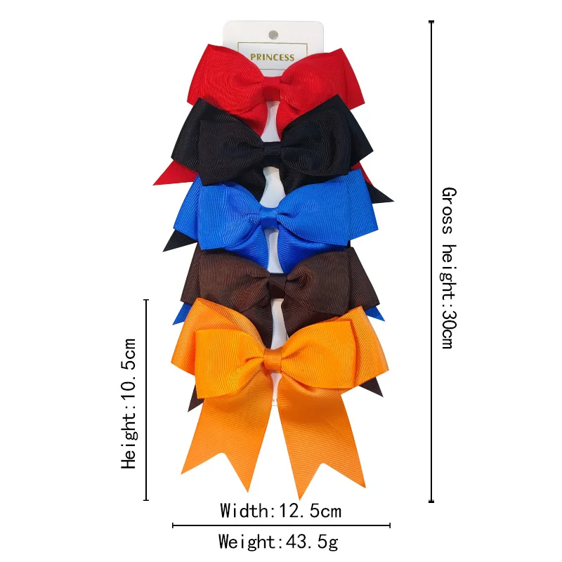 Modie популярный цветной Стиль Лента бант узел заколка для волос отличные зажимы