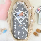 Детский спальный мешок для коляски, вязаный детский спальный мешок, теплый вязаный Конверт для новорожденных, мягкий детский спальный мешок, пеленка для новорожденных