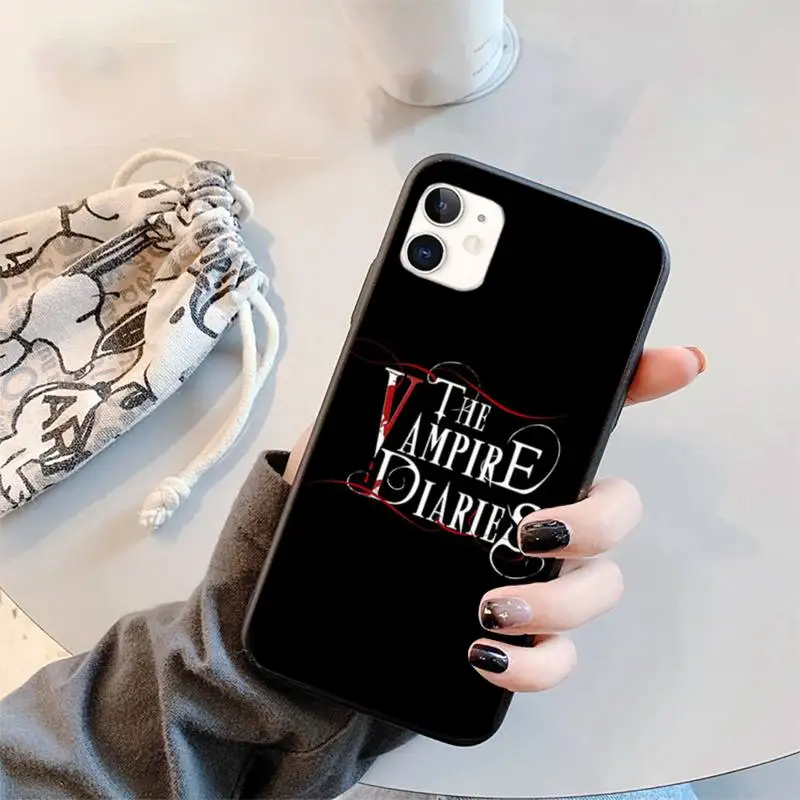 

The Vampire Diaries Phone Case for iPhone 11 12 mini pro XS MAX 8 7 6 6S Plus X 5S SE 2020 XR