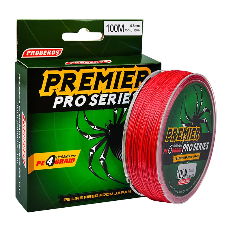 4 нити 100 м рыболовная леска из полиэтиленового материала многофиламентная супер