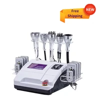 40k vacuum cavitation body slimming weight loss face lifting photon led 8 pads lipo laser ultrasonic 8in1 beauty machine