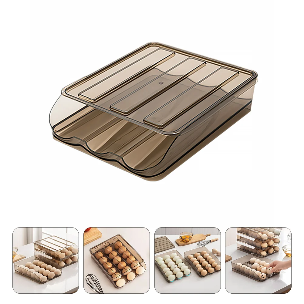 

1 шт., пластиковый Кухонный Контейнер для яиц