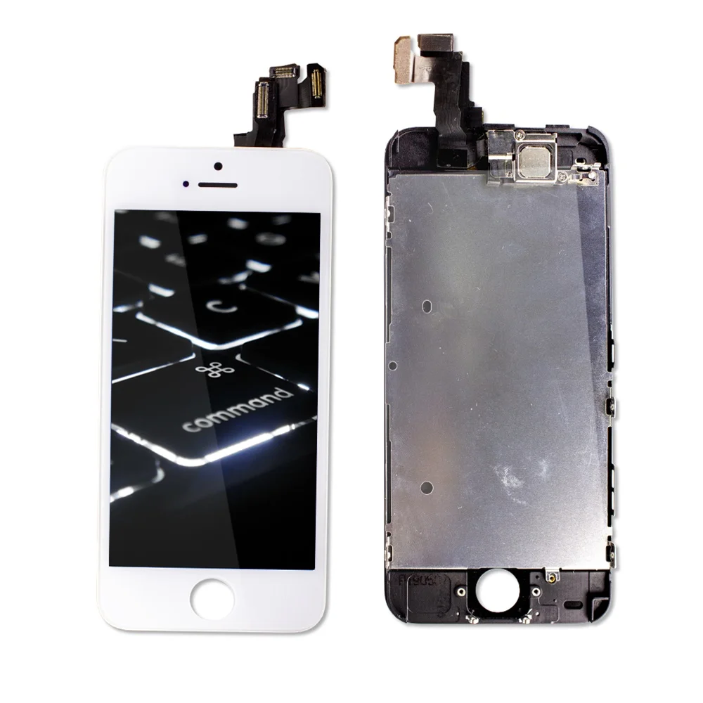 Полный комплект в сборе, ЖК-дисплей для iPhone 6, 6s, 6plus, 6s Plus, полный дисплей, сенсорный экран, сменные инструменты для ремонта+ закаленная пленка