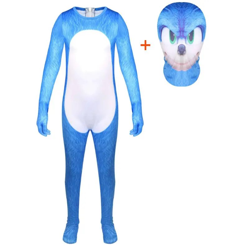 Новый роскошный мультяшный звуковой костюм детский игровой персонаж Быстрый