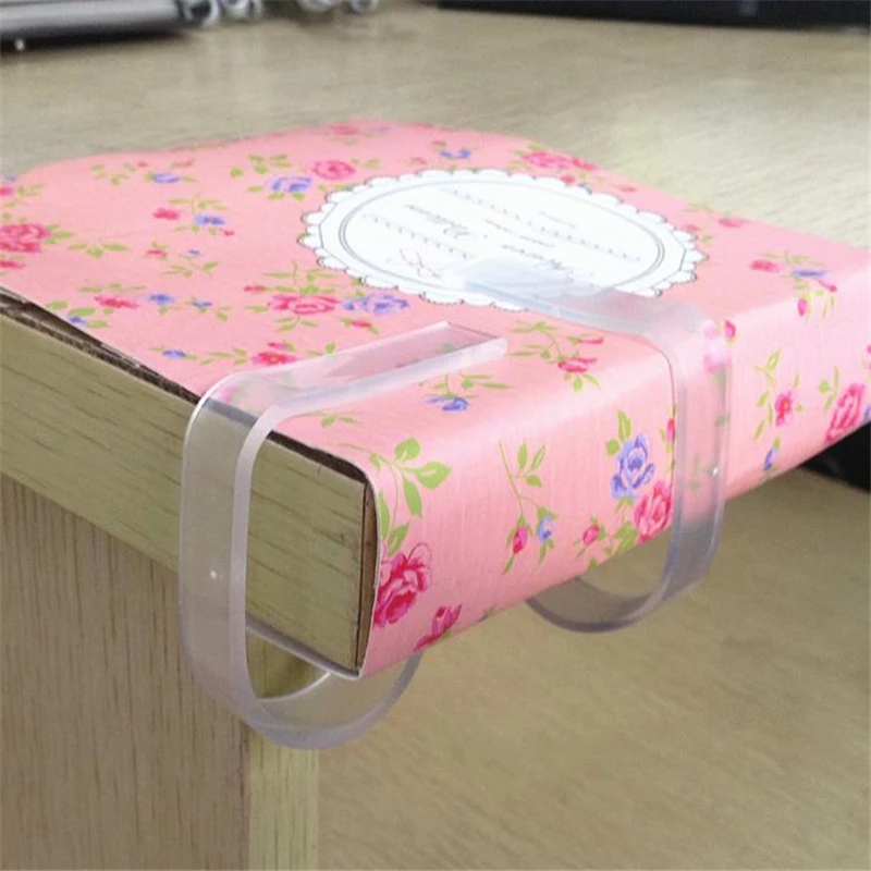 

12pcs Plastic Transparent Color Tablecloth Clip Party Picnic Wedding Multifunctional Tablecloth Clip Clothespin