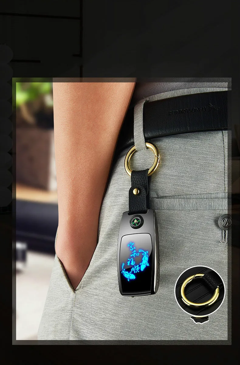 Новая модель автомобильного ключа нагревательная Проводная Зажигалка