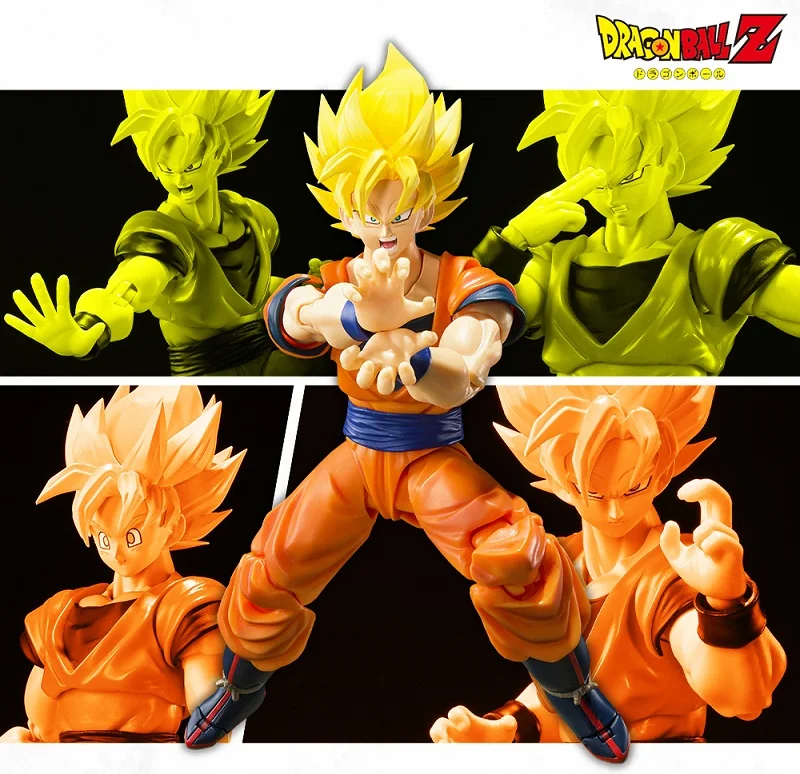 

Quick Delivery Original Bandai Dragon Ball Z Shf Super Saiyan Goku Full Power Cell Game Anime Figure Model Action Figuras Gift