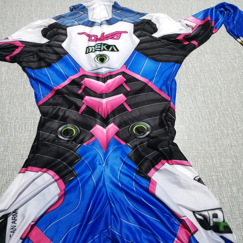 Костюмы для косплея d.va костюм супергероя Зентаи dva облегающий на Хэллоуин