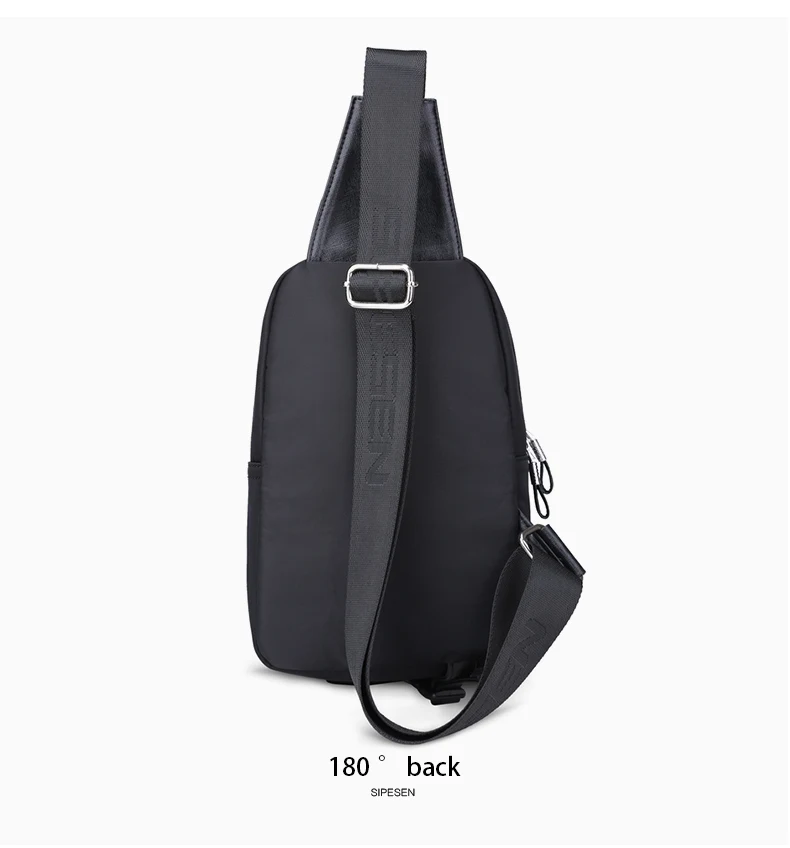 Zoger Japanese street chest bag men's tide brand men's shoulder bag Messenger bag tooling function wind bag fashion Oxford backp