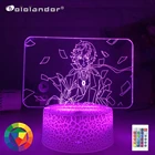 Bungo бродячие собаки Осаму дадзай лампа для декора комнаты друг подарок на день рождения гаджет накахара чуя ночсветильник аниме неосветильник s Dazai