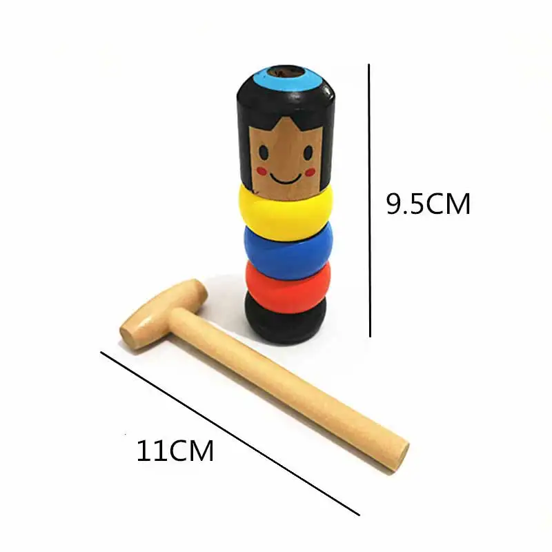 Небьющийся деревянный человек волшебная игрушка волшебный трюк магический