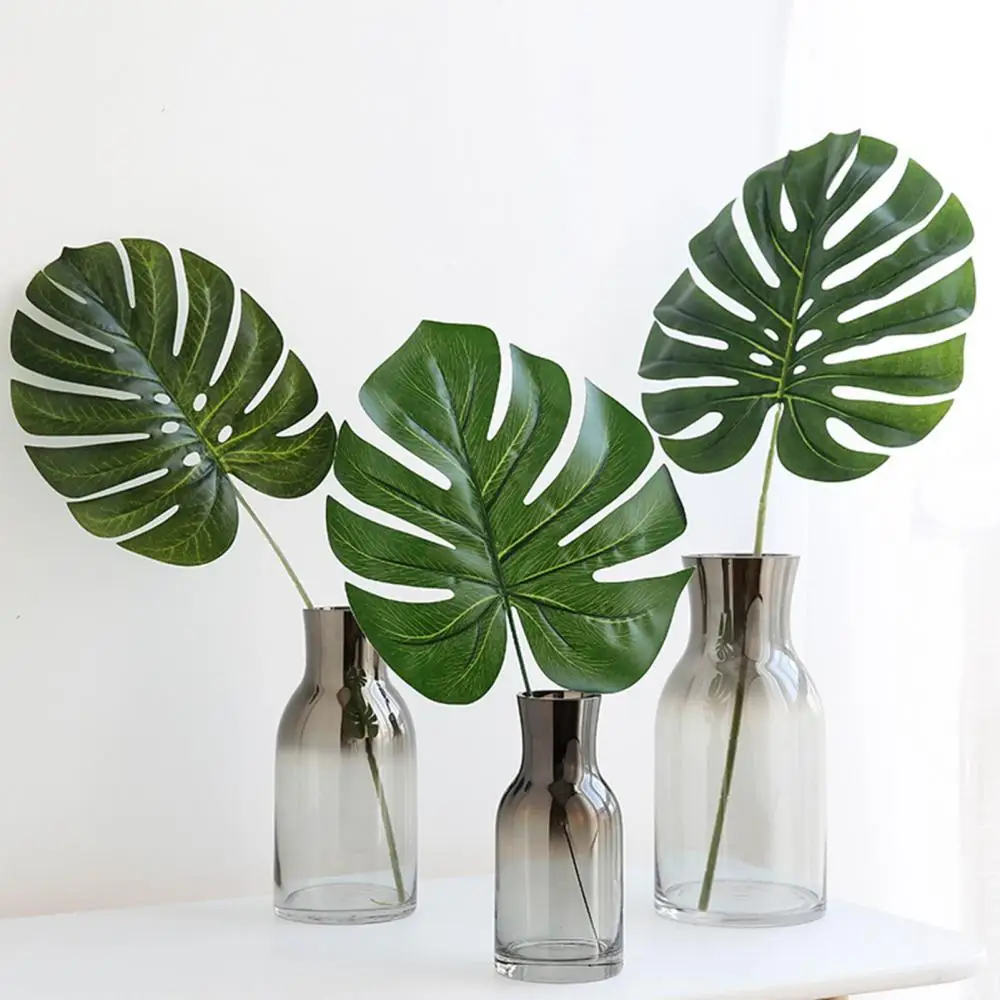 

1Pc Nordic Style Fake Monstera Leaf Plant Home Office Decoration Photo Prop