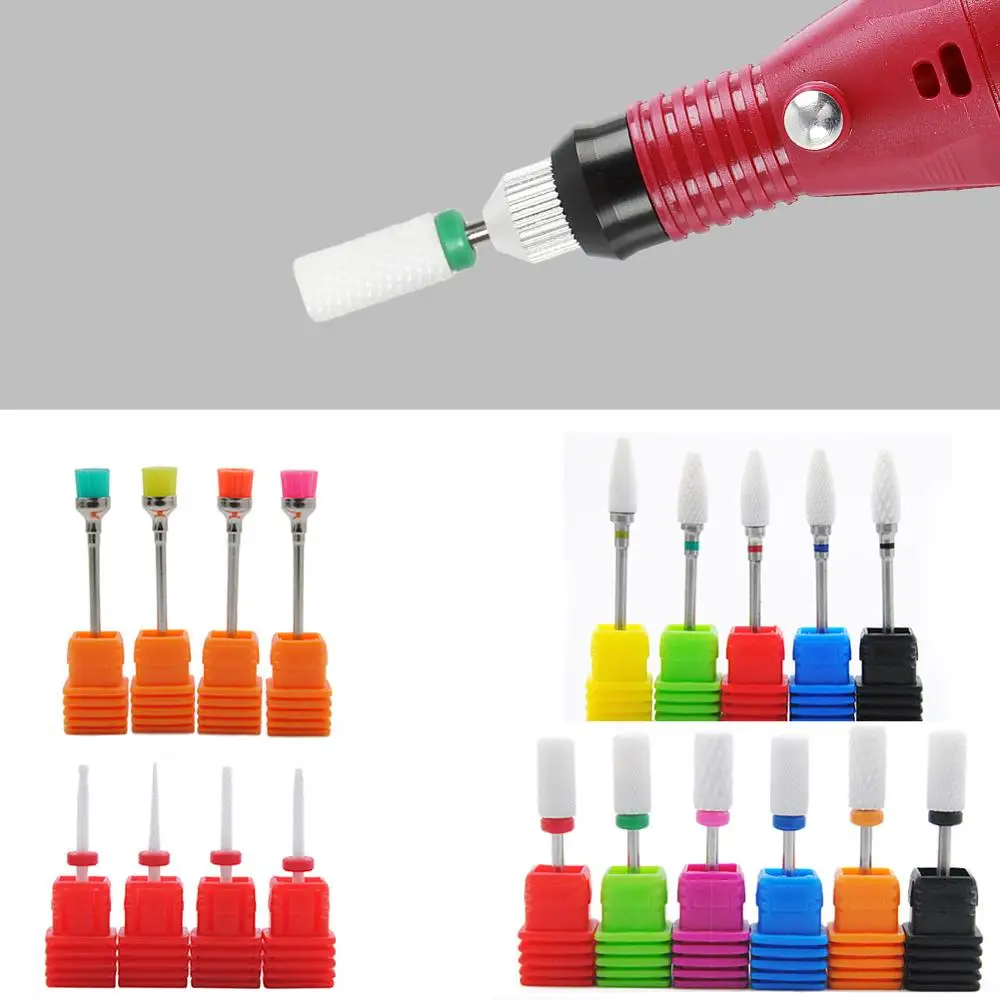 Фреза для маникюра керамические фрезы ногтей набор фрез педикюра электрические