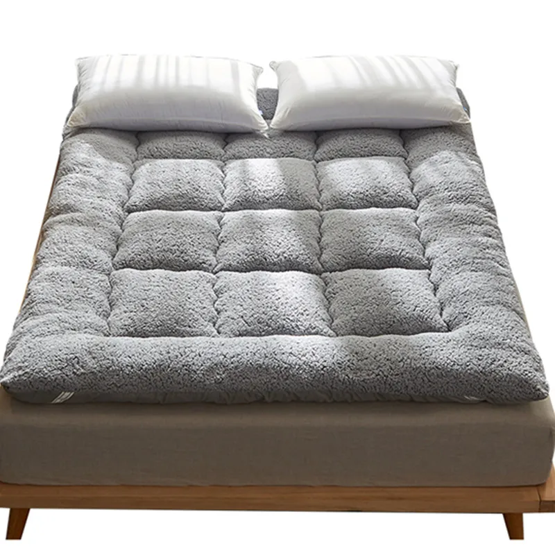 

Soft Super Warm Mattress Bed Mat Velvet Comfortable Bedroom Furniture Beds Mattress High Quality