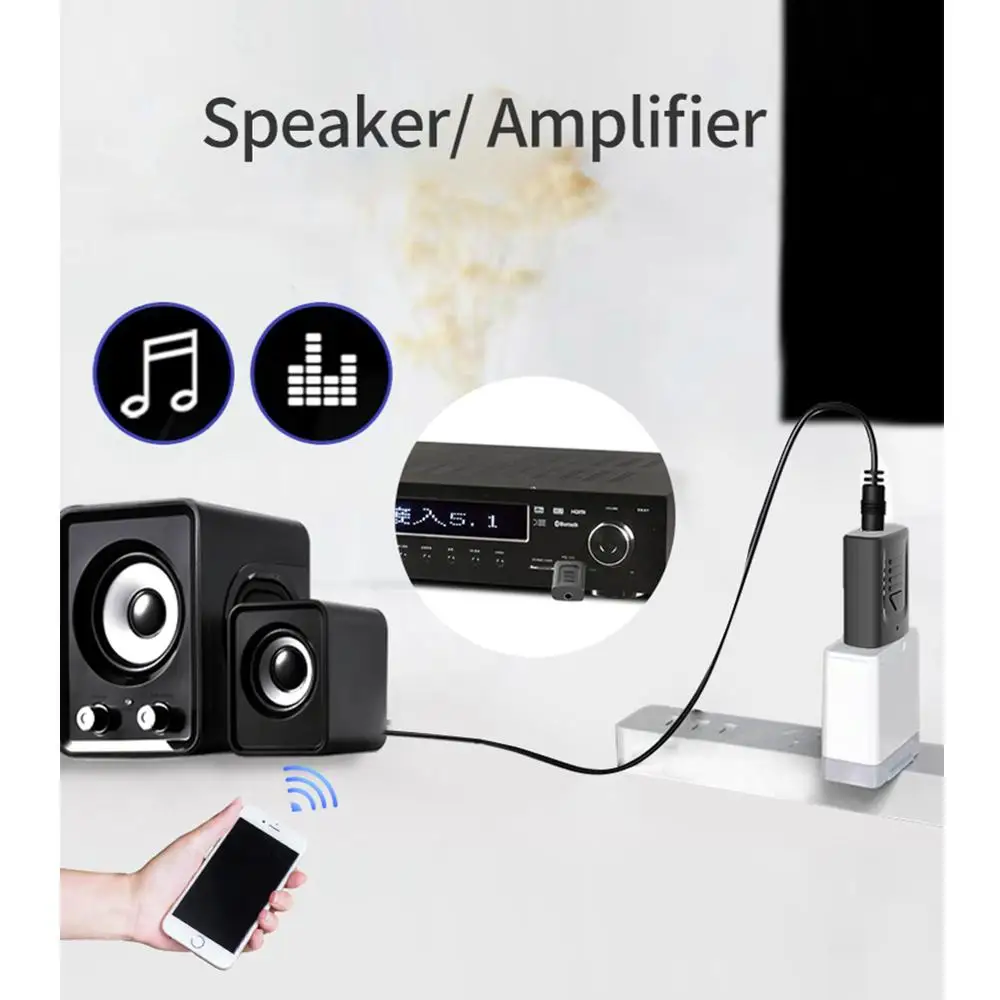 4 в 1 Bluetooth-совместимый 5 0 аудио передатчик и приемник USB адаптер для ПК ТВ наушники