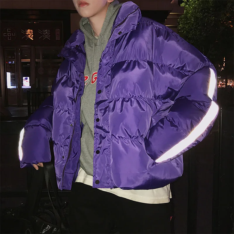 2019 осень и зима новая мужская пуховая куртка со шнуровкой низкий толстый каблук