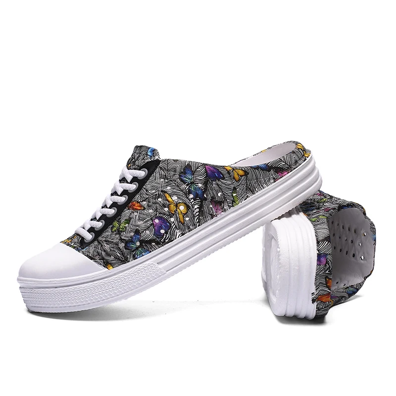 2020 Женские повседневные Сабо Дышащие пляжные сандалии Тапочки ко Дню Валентина