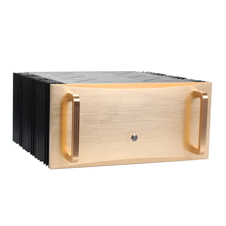 

DYI BOX 375*430*200mm 148 All Aluminum Luxury Class a Rear Tube Power Amplifier Case Amplifier Chassis House Enclosure