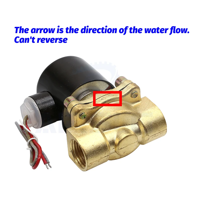 Электромагнитный клапан DN8 DN10 DN15 DN20 DN25 1/4 3/8 1/2 3/4 1 дюйм Электрический