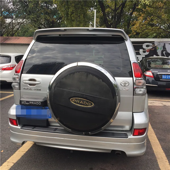 Для Toyota Prado FJ120 4000 Спойлер ABS Материал заднего крыла автомобиля праймер задний для