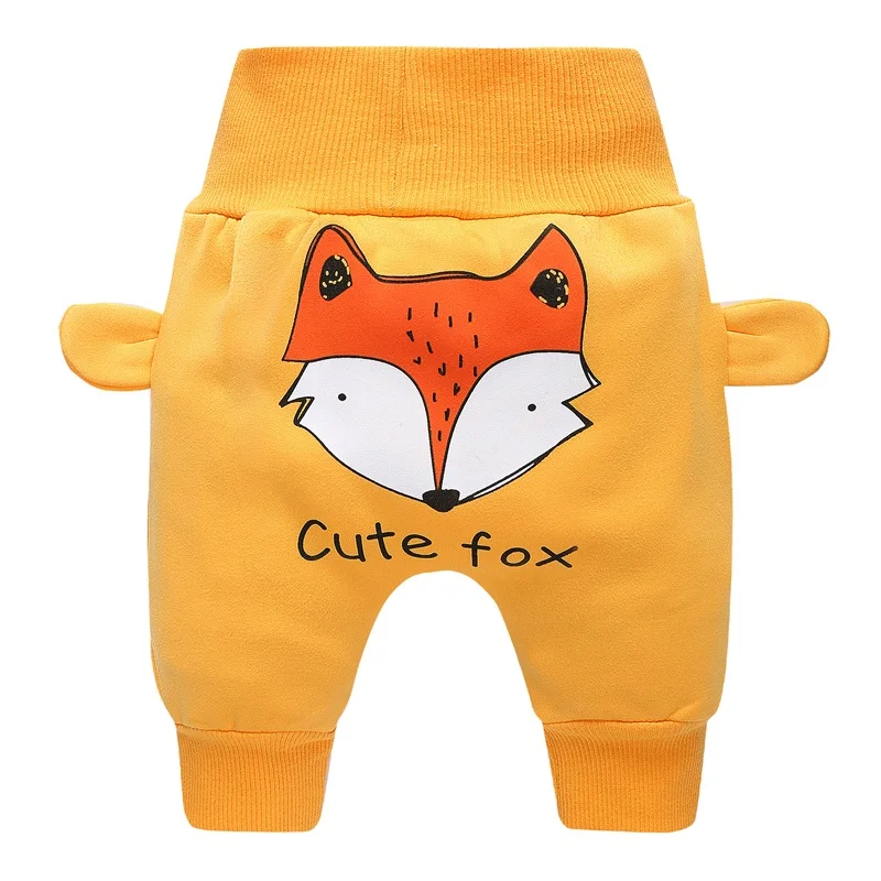 

Infant Pants Boy Baby Pants Cartoon Cute Fox Ears Children's Wear Baby Clothes Butt Pants Unisex Pants