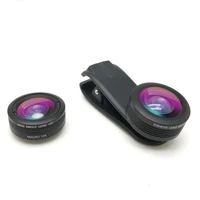 smartphone webcam universal 198 degree fisheye micro 3 in 1 mobile phone lens kit for canon lenses dslr camera