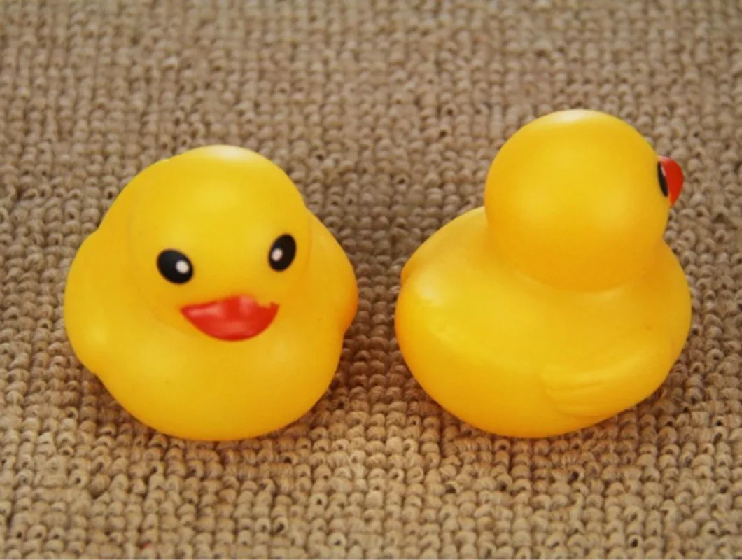 Pet Toy Vinyl Vocal Little Yellow Duck Dog Squeeze Squeak Funny Safety Rubber Molar Chew Accessories Supplies | Дом и сад
