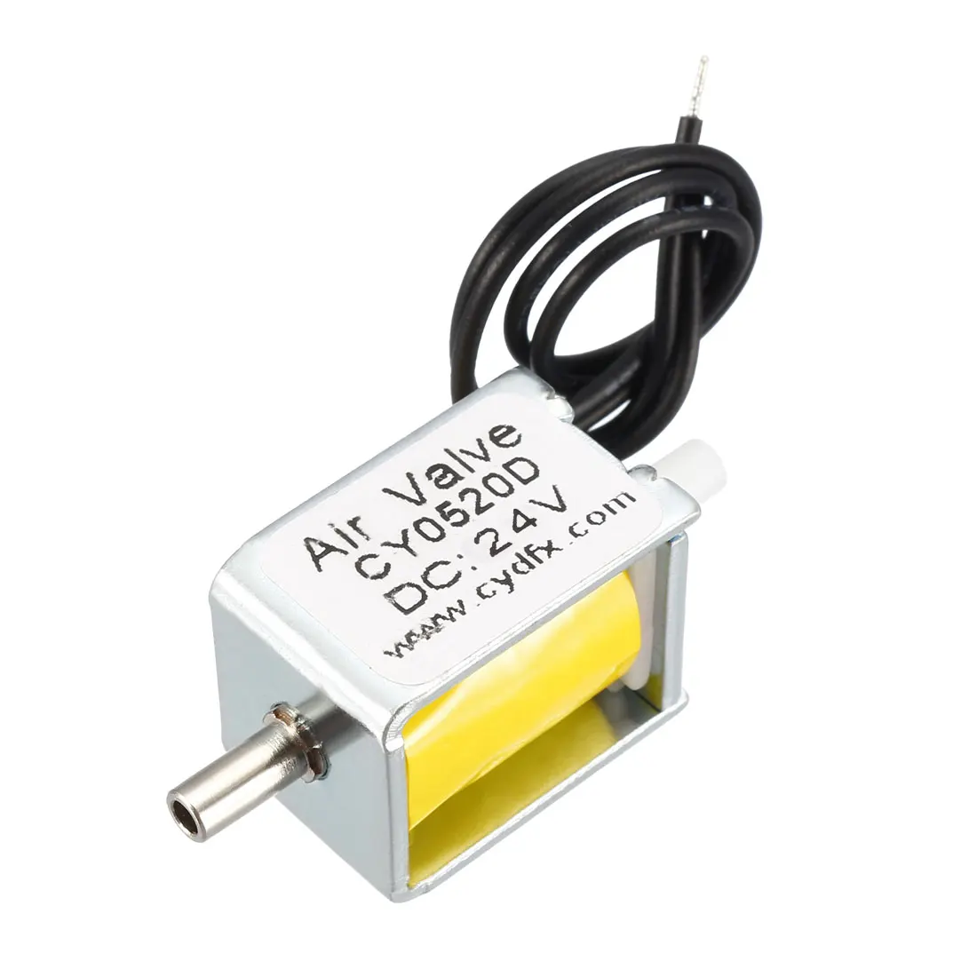 

uxcell 2 pcs Miniature Solenoid Valve 2 Way Normally Opened DC24V 25mA Air Solenoid Valve for Gas Valve, Pump