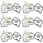 Карбюратор мотоциклетный ремонтный, 6 комплектов, резиновый для Honda GL1500C GL1500CT Tour Valkyrie 1500