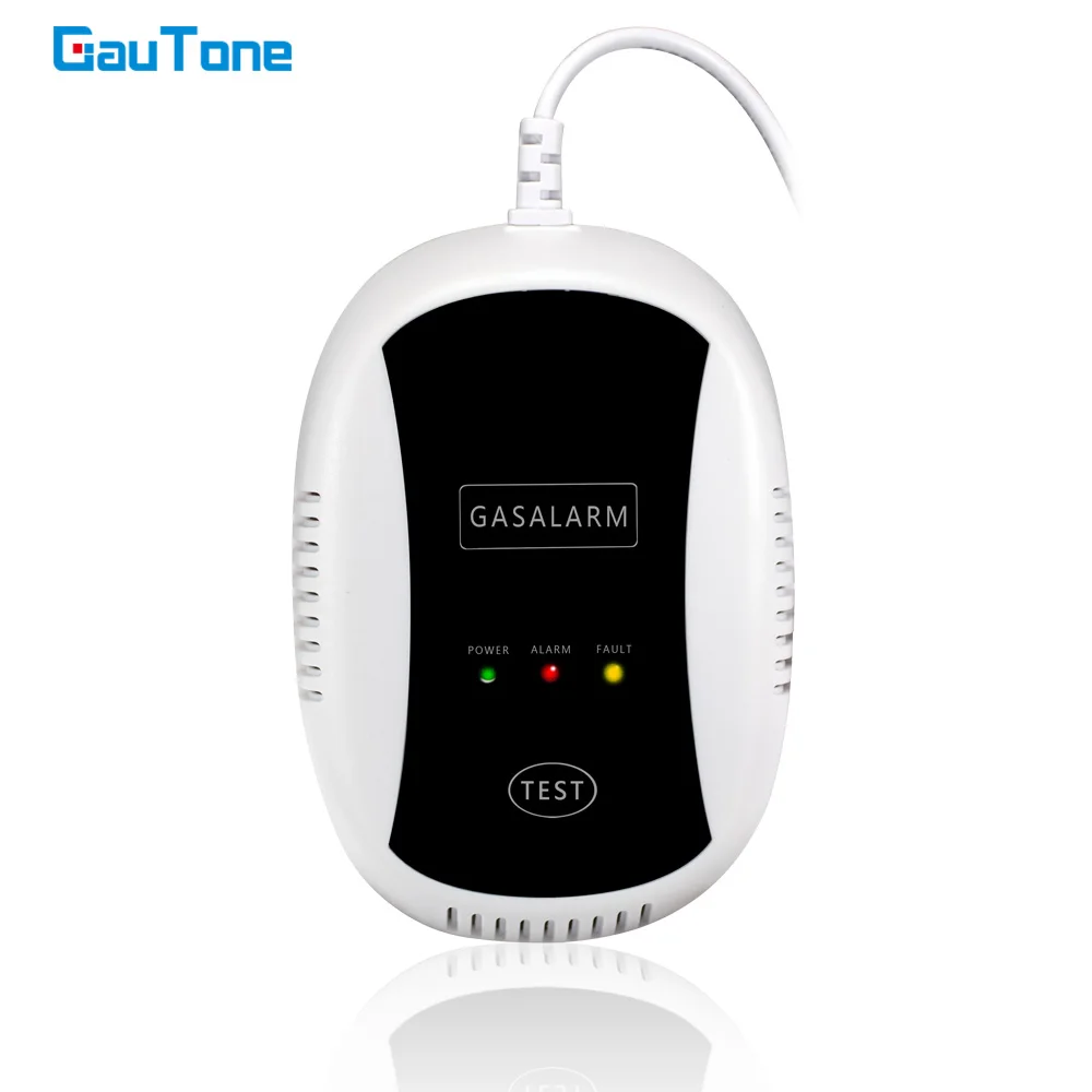 Беспроводной детектор природного газа GauTone, высокая чувствительность, 80 дБ, предупреждение, 433 МГц, интеллектуальная система безопасности д... от AliExpress WW