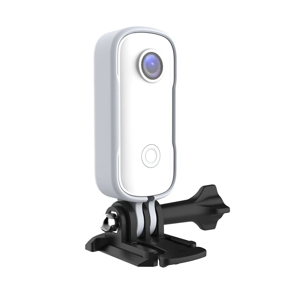 Цена SJCAM C100 мини-камера для большого пальца 1080P 30FPS H.265 12MP NTK96672 чипсет 2,4 ГГц Wi-Fi 30 м водонепроницаемый чехол Спортивная экшн-камера DV