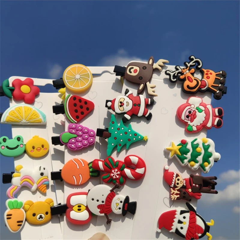 

Korean version of children's hairpin hairpin 10 sets baby duck clip girl cute not hurt hair student hair accessories
