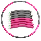 8 секций съемный губчатый спортивный обруч фитнес-круг похудеть дома Бодибилдинг упражнения фитнес-оборудование для тренировки оборудование для фитнеса