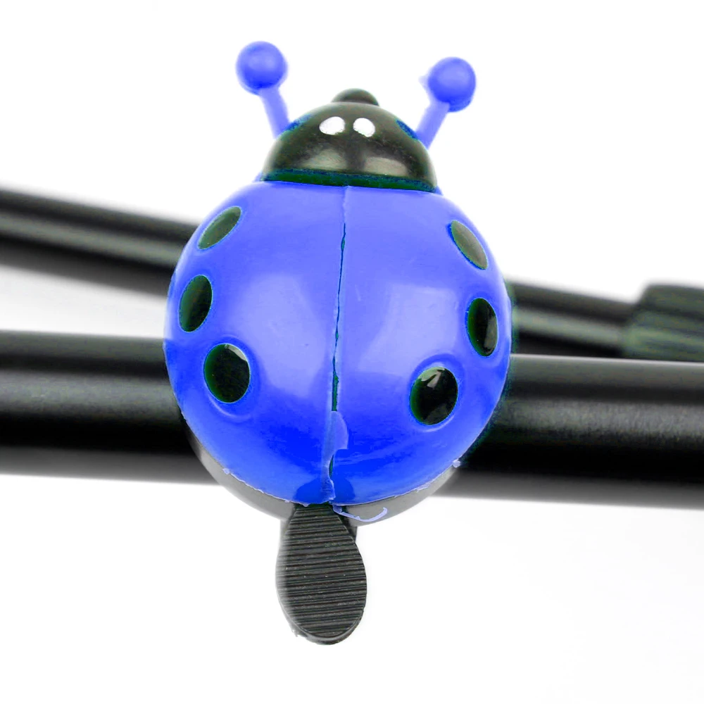 

Funny Kids Beetle Ladybug Ring Bell For Cycling Bicycle Bike Ride Horn Alarm