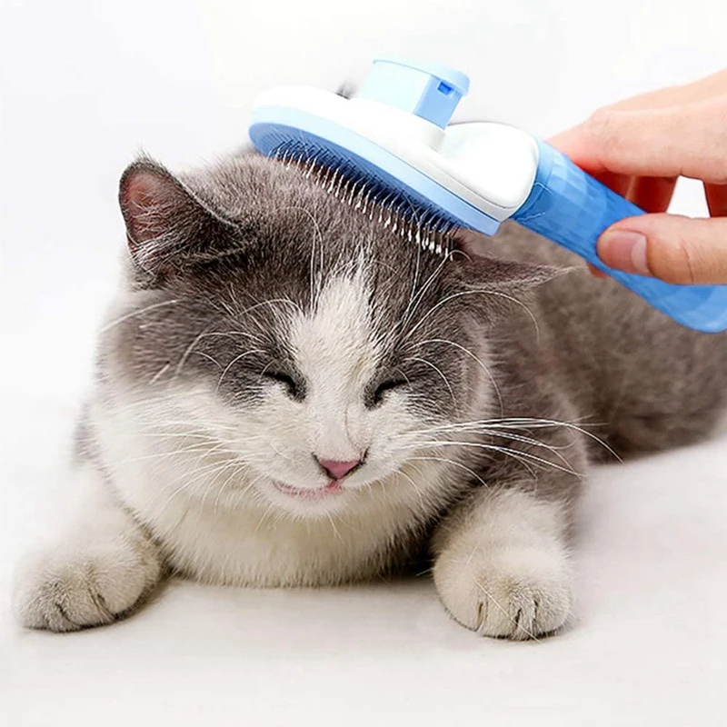 

Dog Brush Cat Brush Pet Grooming Brush Effective Remove Tangles and Dead Undercoat-for Pets with Long and Short Hairs