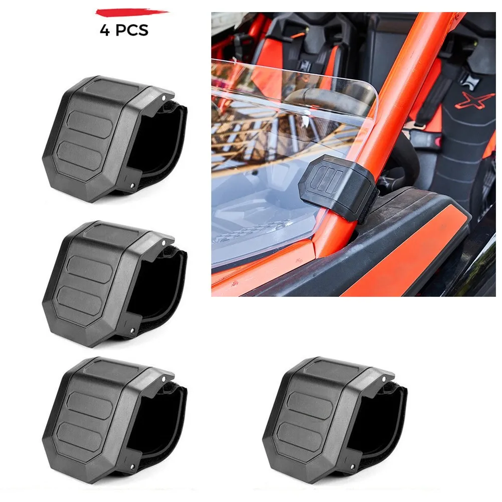 

4PCS Car Windo Clamp ABS & PVC Accessories Universal Replacement New Parts