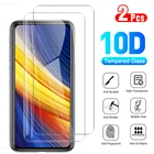 2 шт. закаленное стекло xiomi poco x3 pro для xiaomi poco x3 pocox3 pro pocox3pro стекло Защита для экрана от царапин пленка