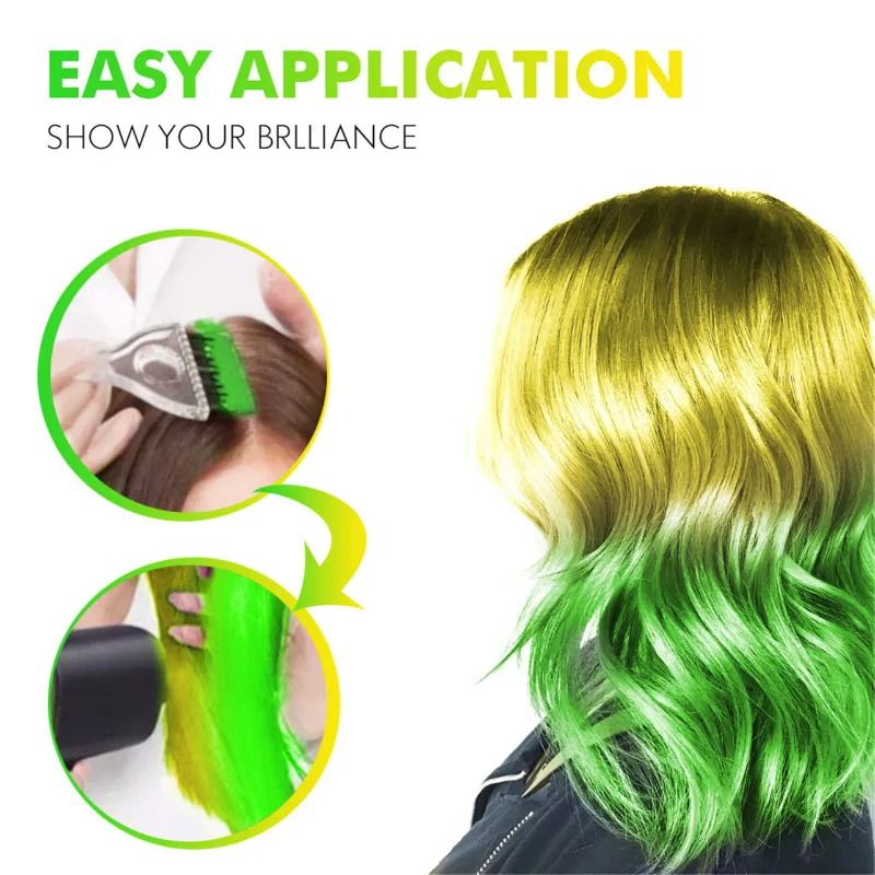 Thermochromic Color Changing Wonder Dye Mermaid Hair Gray Cream Thermo Sensing Shade Shifting Wax | Красота и здоровье