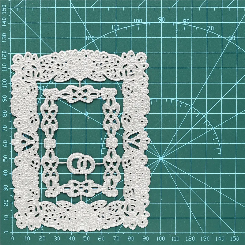 Фоновые штампы DiyArts скрапбукинг розовая рамка металлические домашний декор